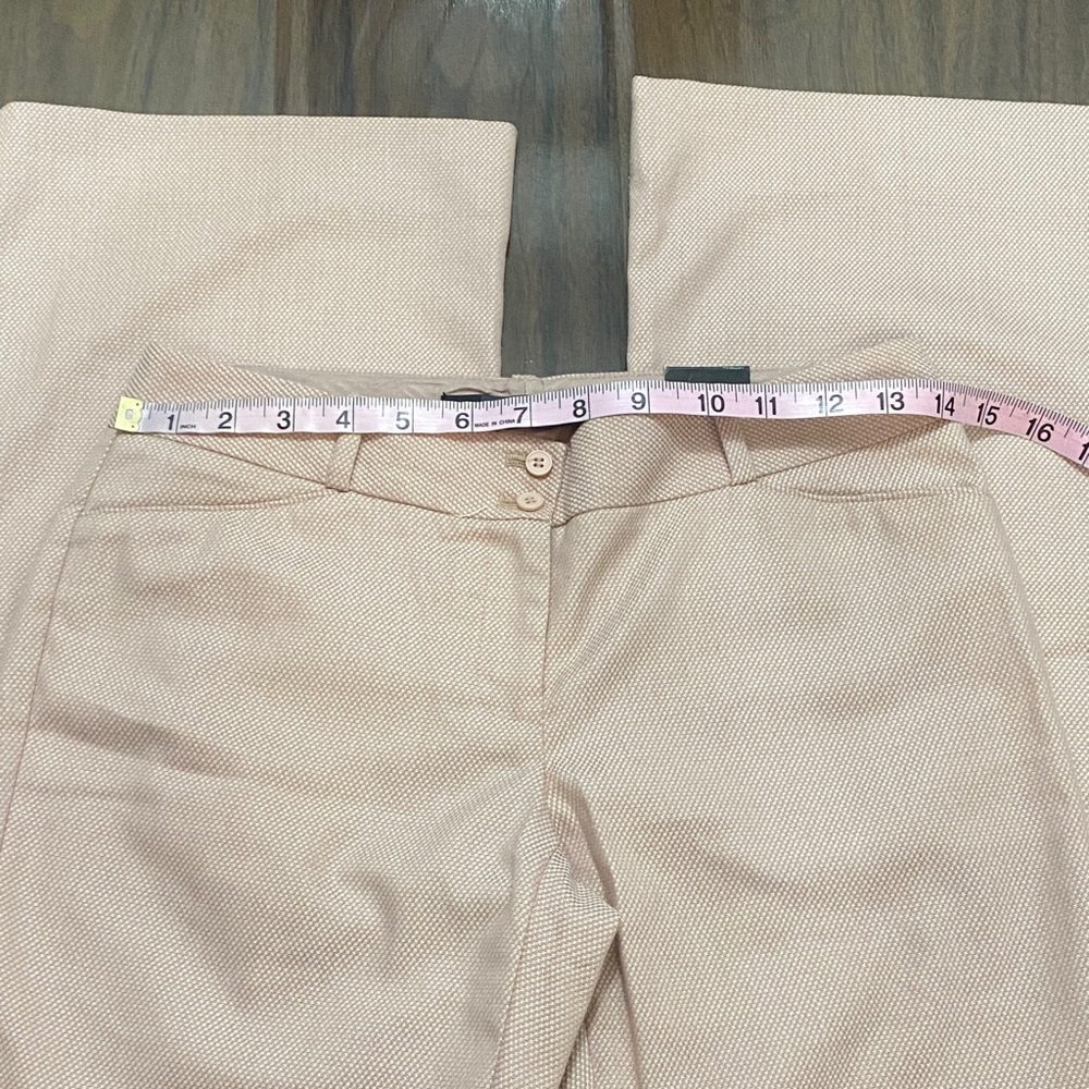 The Limited Blush Pink Houndstooth Drew Fit Pants - Picture 4 of 9